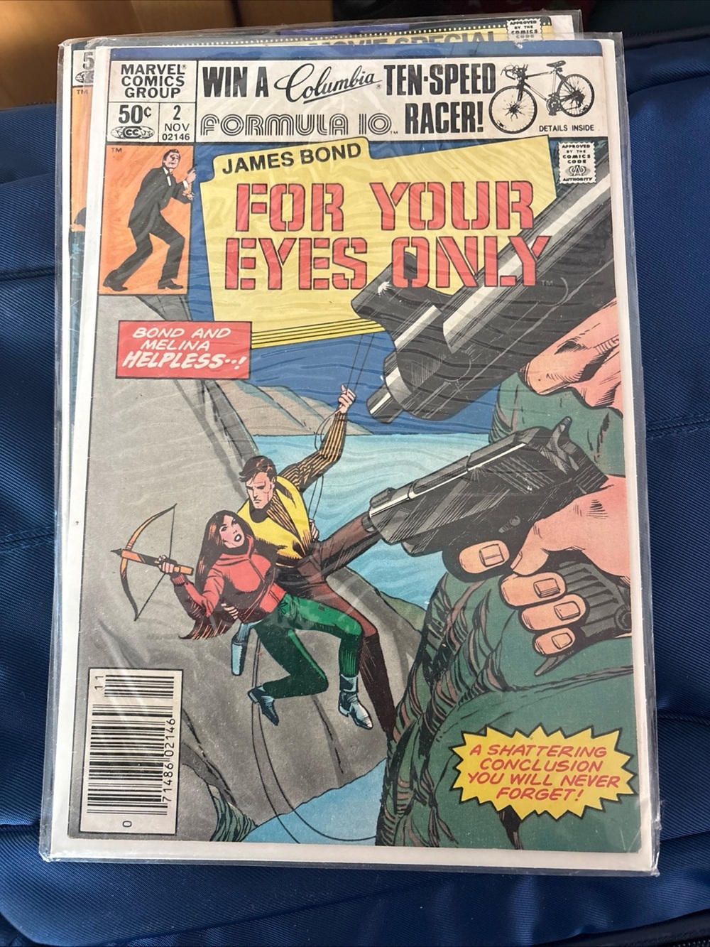 Marvel James Bond For Your Eyes Only Comic Book - Multicolor